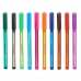 Set Balpennen Multicolour (12 Stuks)