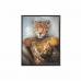 Maľba DKD Home Decor Leopard (74 x 3 x 97 cm)