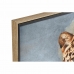 Maľba DKD Home Decor Leopard (74 x 3 x 97 cm)