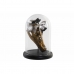 Ukrasna figura DKD Home Decor Crna zlatan Leptiri 17 x 17 x 26 cm