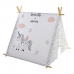 Cort DKD Home Decor Bumbac Lemn Unicorn (110 x 110 x 106 cm)