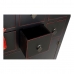 Caisson à Tiroirs DKD Home Decor Noir Rouge Multicouleur Sapin Bois MDF Oriental 63 x 27 x 101 cm