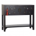 Console DKD Home Decor Sapin Noir 95 x 24 x 79 cm Bois MDF