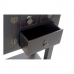 Console DKD Home Decor Fir Black 95 x 24 x 79 cm MDF Wood