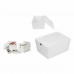 Opstapelbare opbergbox Confortime Met deksel 35 x 26 x 16 cm