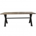 Eettafel DKD Home Decor Metaal Ijzer Gerecycleerd Hout 200 x 100 x 78 cm