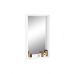 Wall mirror DKD Home Decor Wood White Houses (36 x 4 x 60 cm)