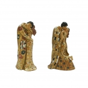 Decorative Figure DKD Home Decor 27 x 9,5 x 23 cm Copper Pair (2 Units)