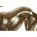 Decoratieve figuren DKD Home Decor 44,5 x 17 x 65,5 cm Zwart Gouden Hond