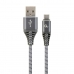 Kabel USB A v USB C GEMBIRD CC-USB2B-AMCM-1M-WB2 Siva Bela/Siva 1,8 m