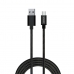 Cablu USB A la USB C Savio CL-129 Negru 2 m