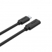 Cable USB C Unitek C14086BK Negro 50 cm