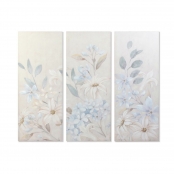 Quadro DKD Home Decor 55 x 2 x 70 cm Shabby Chic Piante botaniche (6 Pezzi)