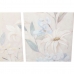 Cadre DKD Home Decor Fleurs 55 x 3 x 135 cm Shabby Chic (3 Pièces)