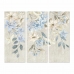 Quadro DKD Home Decor Fiori 55 x 3 x 135 cm Shabby Chic (3 Pezzi)