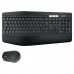 Клавиатура с мишка Logitech PERFORMANCE MK850 Черен AZERTY