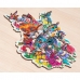 Puzzel Ravensburger 17512 Fox 150 Onderdelen