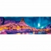 Puzzle Clementoni Panorama: Colourful night over Lofoten Island 1000 Stücke