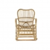 Κουνιστή Καρέκλα DKD Home Decor Καφέ Πολύχρωμο Φυσικό ρατάν 62 x 94 x 93 cm