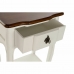 Side table DKD Home Decor White Brown Multicolour 48 x 34 x 67,5 cm