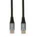 Kabel USB C Ibox IKUTC2B Svart 2 m
