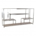 Console DKD Home Decor 190 x 40 x 96 cm Argenté Acier Plastique Bois MDF