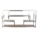 Console DKD Home Decor 190 x 40 x 96 cm Argenté Acier Plastique Bois MDF