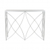 Consola DKD Home Decor Blanco Plateado Metal Mármol 100 x 33 x 78 cm