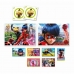 4 Pusle Komplekt Miraculous: Tales of Ladybug & Cat Noir Clementoni Edukit