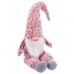 Kerstversiering Roze Polyresin Zand Weefsel 58 cm