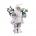 Kerstversiering Wit Plastic Polyresin Weefsel 45 cm