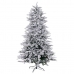 Kerstboom Wit Groen PVC Metaal Polyethyleen Besneeuwd 180 cm