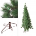 Albero di Natale Verde PVC Metallo Polietilene Plastica 180 cm