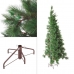 Vianočný stromček zelená PVC Kov Polyetylén Plastické 180 cm