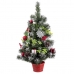 Kerstboom Rood Multicolour Plastic Ananas 60 cm