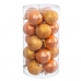 Kerstballen Zilver Plastic 6 x 6 x 6 cm (12 Stuks)