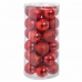 Kerstballen Rood Plastic Purpurine 6 x 6 x 6 cm (30 Stuks)