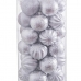 Globuri de Crăciun Argintiu Plastic 6 x 6 x 6 cm (30 Unități)