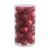 Boules de Noël Rouge Plastique 5 x 5 x 5 cm (30 Unités)