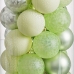 Kerstballen Groen 6 x 6 x 6 cm (40 Stuks)