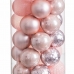 Коледни топки Розов Пластмаса 6 x 6 x 6 cm (40 броя)