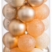 Christmas Baubles Golden 6 x 6 x 6 cm (40 Units)