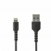 Kabel USB naar Lightning Startech RUSBLTMM2MB 2 m Zwart