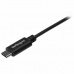 Cabo USB A para USB B Startech USB2AC2M10PK 2 m Preto