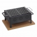 Grill Tragbarer Sauvic 2905 Desktop 25 x 20 cm Eisen