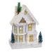 Kerstversiering Wit Hout Huis 23 x 14 x 32 cm