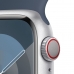 Chytré hodinky Apple WATCH S9 Modrá Striebristý 1,9