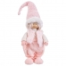 Kerstversiering Roze Metaal Polyresin Polyfoam Weefsel Jongen 19 x 10 x 51 cm