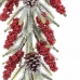 Deurhanger Kerstmis Rood Multicolour Plastic Ananas 63 cm