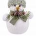 Vánoční ozdoba Bílý Vícebarevný Plastické Polyfoam materiál Sněhová panenka 18 x 13 x 25 cm